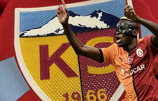 Kayserispor'dan, Galatasaray'a Osimhen misillemesi!