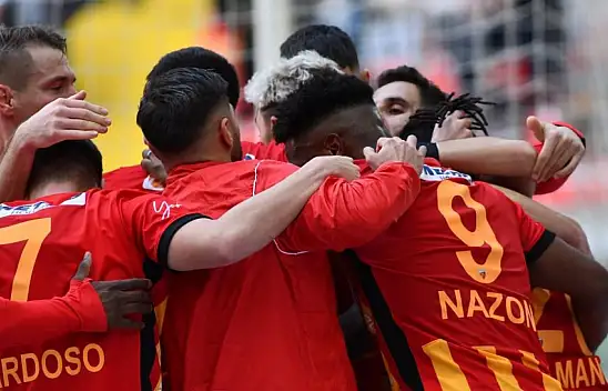 Kayserispor'dan muhteşem galibiyet!