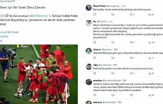 Kayserispor'dan tepki çeken destek!
