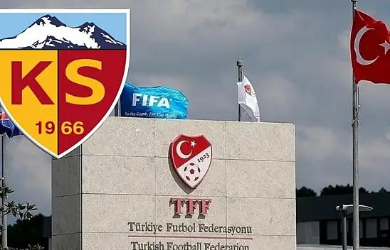 Kayserispor'dan Türkiye Futbol Federasyonu'na yaptırım çağrısı!