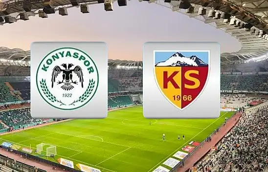 Kayserispor Konya'da kritik maça çıkıyor