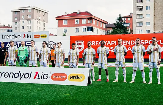 Kayserispor-Pendikspor maçında ilk yarı bitti!