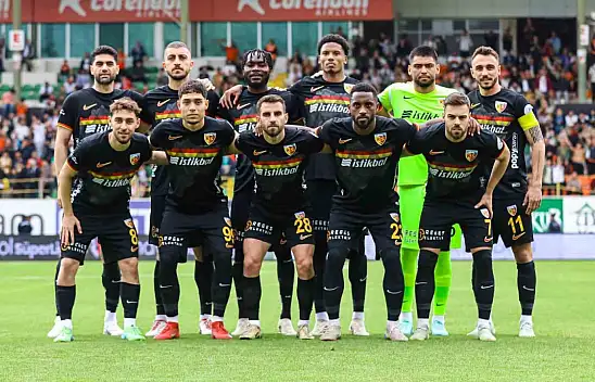 Kayserispor'dan taraftara veda maçı