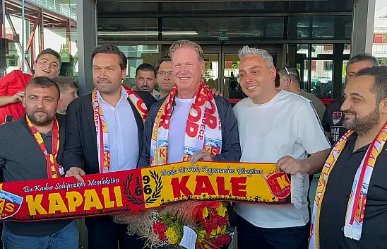 Kayserispor'un yeni hocasına coşkulu karşılama