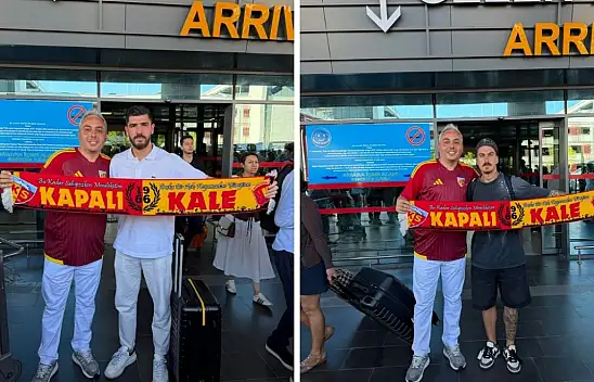 Kayserispor'un yeni transferleri şehre geldi!