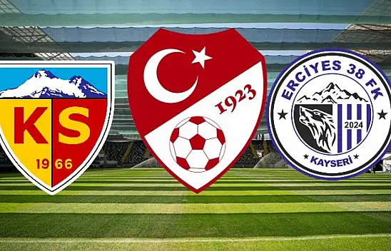 Kayserispor ve Erciyes 38 FK'nın maç takvimi açıklandı