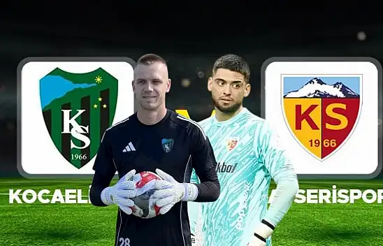 Kayserispor ve Kocaelispor'un muhtemel 11'leri