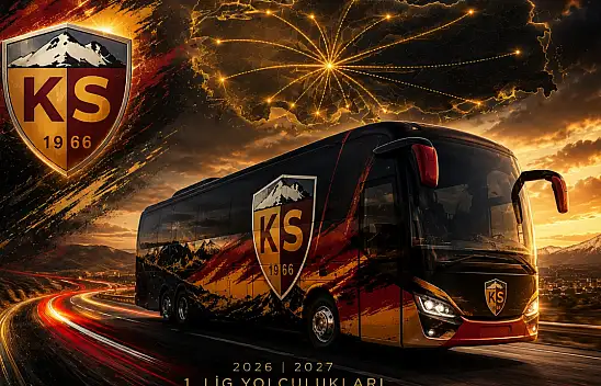 Kayserispor yeni sezonda 13 bin 451 km yol yapacak!