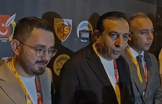 Kayserispor yönetiminden galibiyet sonrası açıklamalar