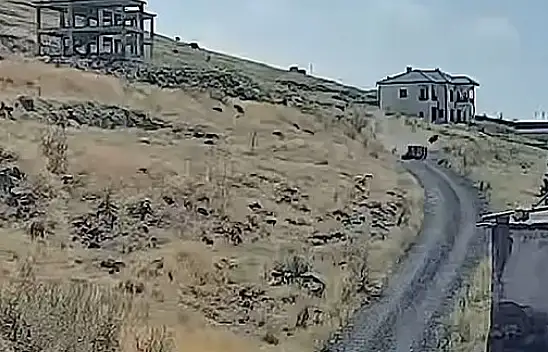 Kaza anı saniye saniye görüntülendi! 3'ü çocuk 5 kişi yaralandı