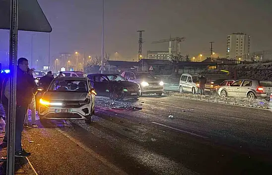 Kayseri'de karanlığa gömülen yolda korku dolu anlar