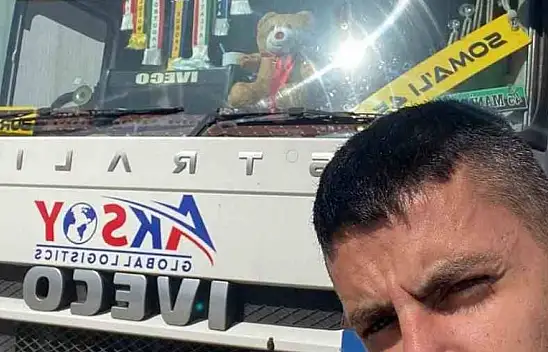 Yangında hayatını kaybeden şoförün son görüntüleri ortaya çıktı!
