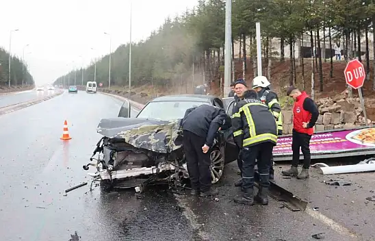 Kayseri'de feci kaza! Hayatını kaybetti...