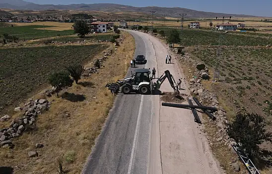 Kırsalda yol kalitesi artıyor