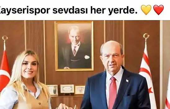 KKTC Cumhurbaşkanı Tatar'a anlamlı jest