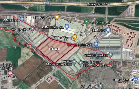 Kocasinan'da asma katlı işyeri satışa çıkıyor!