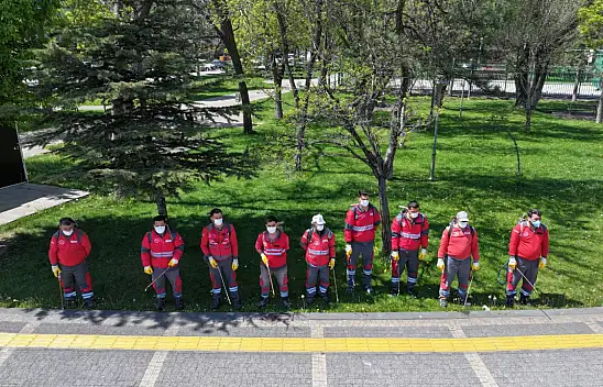 Kocasinan'da parklar ve bahçeler mercek altında