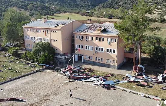 Komşuyu hortum vurdu: Eğitime ara verildi! Meteoroloji Kayseri'yi de uyardı