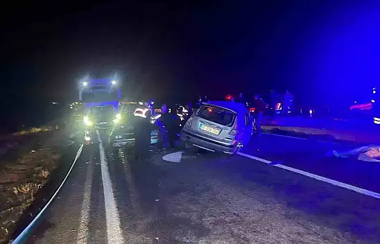 Kontrolden çıkan otomobil 2 araca çarptı: 1 ölü