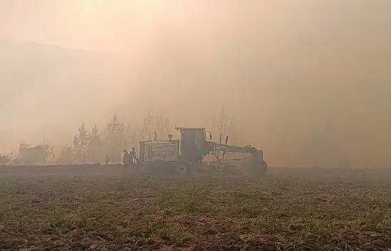 Kozan'da yangın kontrol altına alındı