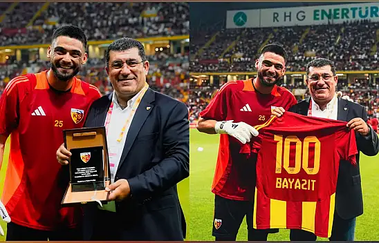 Kayserispor, Galatasaray maçında oldu! Maç öncesi plaket aldı, maç esnasında ıslıklandı