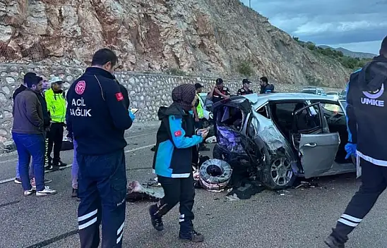 Malatya - Kayseri yolunda kaza: 8 yaralı