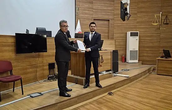 Mazbatasını alan YENİ Parti Kayseri İl Başkanı'ndan tüzük göndermesi