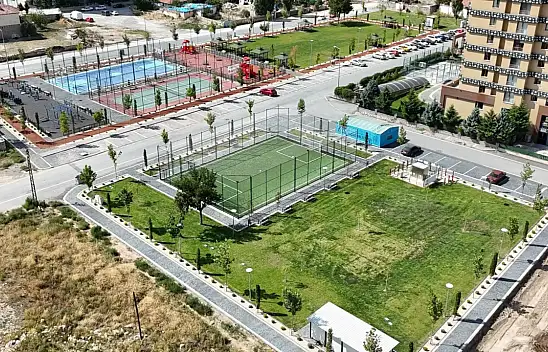 Melikgazi'de 12 bin metrekarelik park ve sosyal tesis bugün açılıyor!