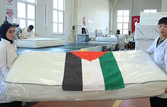 Meslek lisesi öğrencilerinden Filistin'e yardım