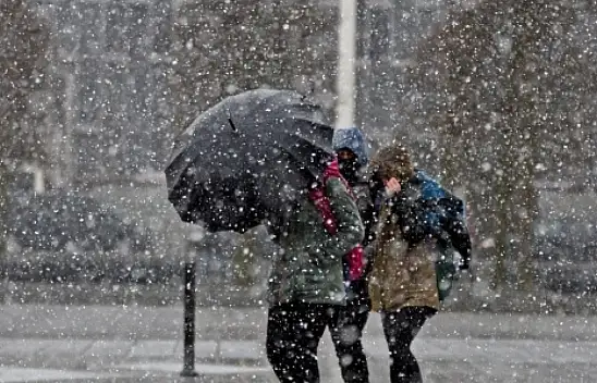 Meteoroloji'den beklenen uyarı! Karla karışık yağmur geliyor
