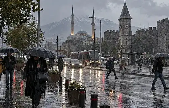 Meteoroloji'den Kayseri uyarısı! Gök gürültülü sağanak geliyor