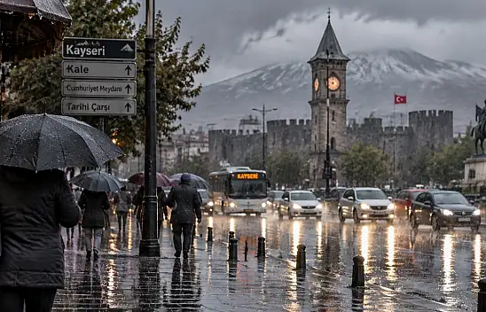 Meteoroloji'den Kayseri'ye uyarı: 3 gün devam edecek!