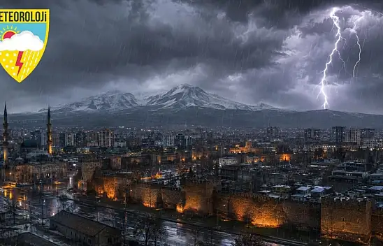 Meteoroloji duyurdu: 3 gün boyunca Kayseri'yi etkisi altına alacak!