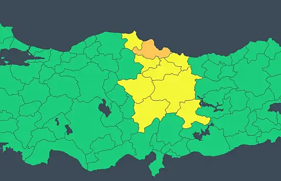 Meteoroloji Genel Müdürlüğü ve AFAD Kayseri'yi uyardı: Dikkatli olun