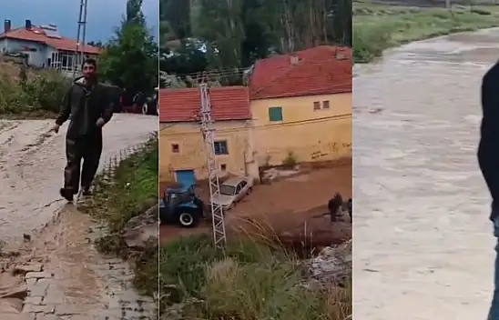 Meteoroloji uyarmıştı: Yollar kullanılamaz hale geldi!