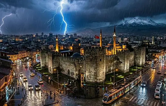 Meteoroloji yayınladı: Kayseri'nin 8 ilçesini etkileyecek!