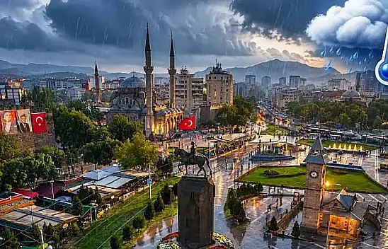 Meteorolojiden Kayseri'ye peş peşe uyarı!