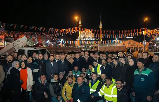 Kayseri Meydanı'nda gece teftişi!