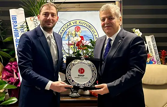 MHP İl Teşkilatından yeni Başkan İncetoprak'a ziyaret