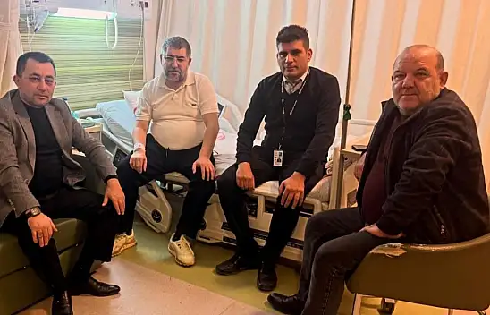 MHP Kayseri İl Başkan Yardımcısı hastaneye kaldırıldı! Bakın kimler ziyaret etti?