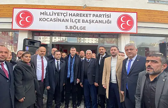 MHP Kocasinan 5. Bölge açıldı!