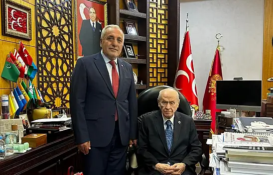MHP'nin Kayseri eski İl Başkanından Bahçeli ziyareti sonrası mesaj var