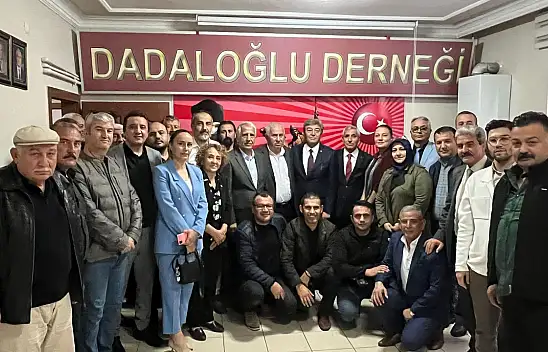 Ataş, Dadaloğlu Derneğini ziyaret etti, işte konuşulanlar!