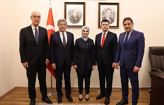 Milletvekili Ataş'tan o isimlerle Bakan'a dikkat çeken ziyaret