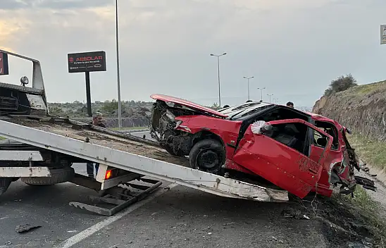 Mimarsinan rampasında feci kaza!