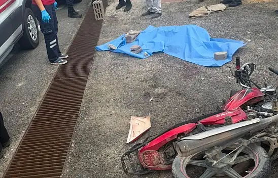Motosiklet kazası can aldı: 13 yaşındaki sürücü kurtarılamadı
