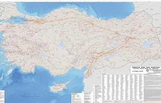 MTA açıkladı: 700 diri fay!