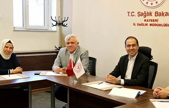 Müdür Erşan'a Kent Konseyi'nden ziyaret