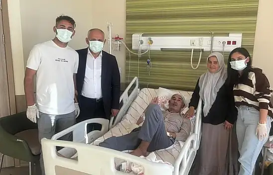 Muhtar kaza geçirdi