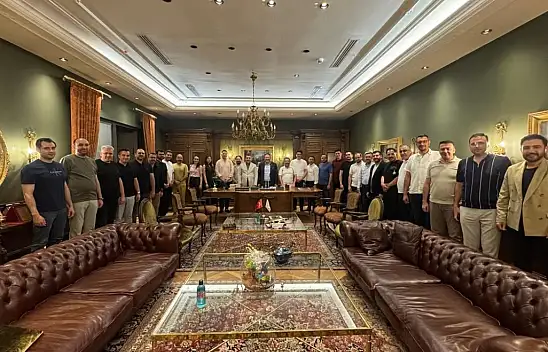 MÜSİAD'tan Kayseri Sivaslılar Federasyonu Başkanı'na ziyaret